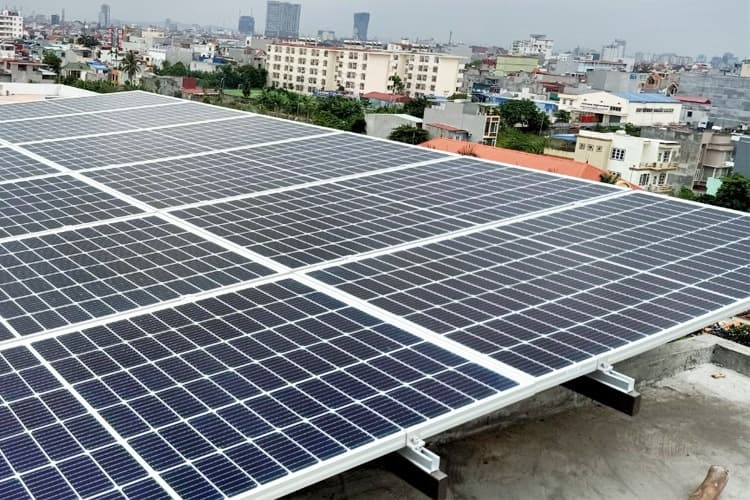 Điện mặt trời được bán tối đa 20% công suất